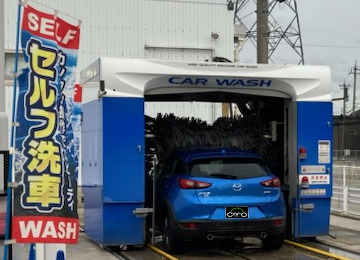 カーロ桜田店 スポンジブラシ型洗車機追加導入